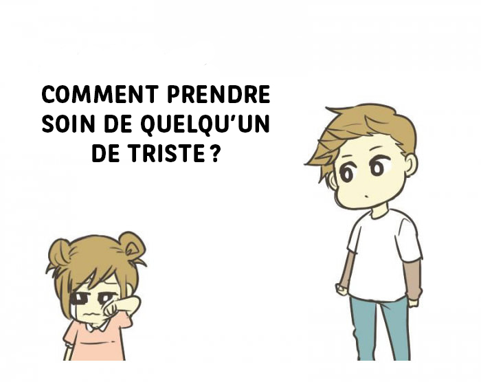 Elle illustre la meilleure façon de prendre soin de quelqu